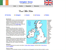 Tablet Screenshot of gallaghergenes.com